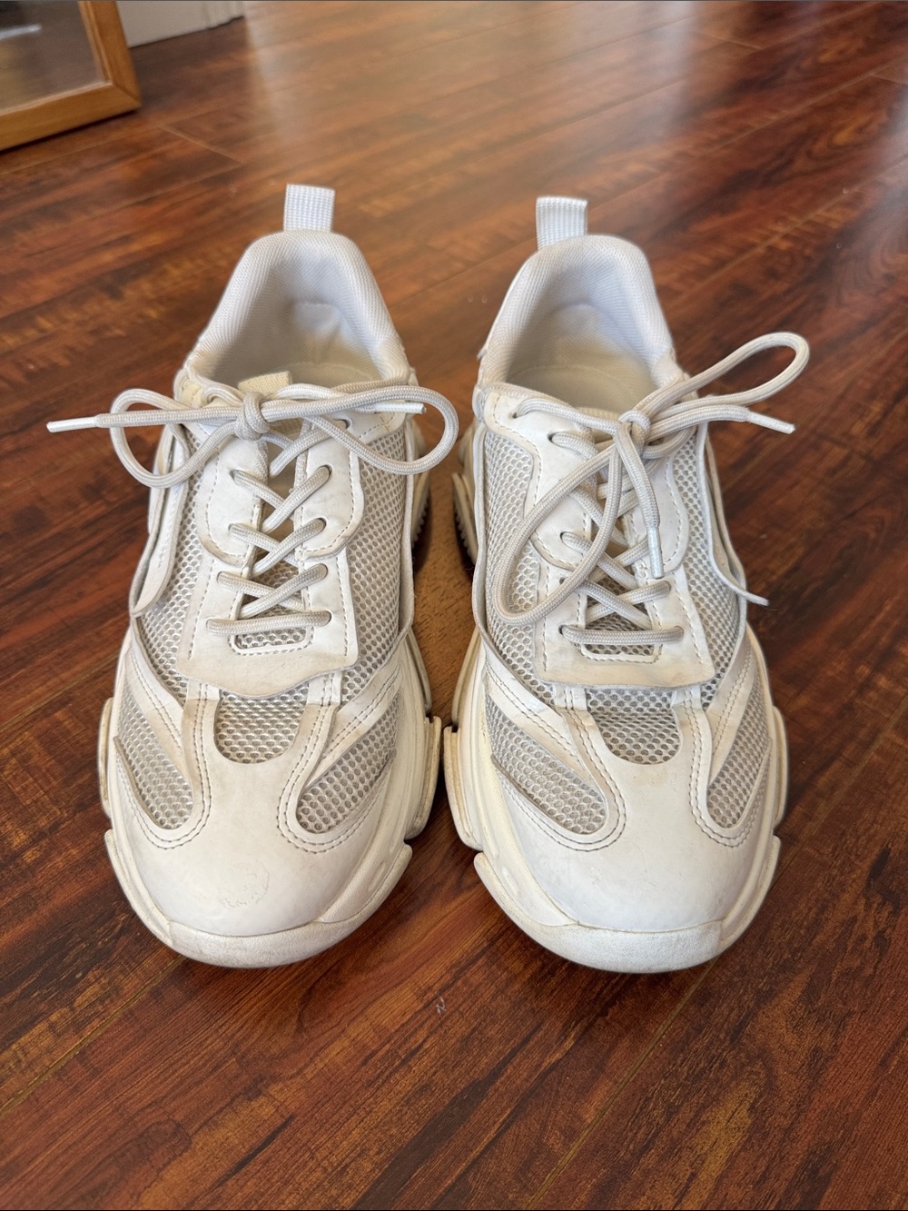 Steve Madden Chunky White Sneaker